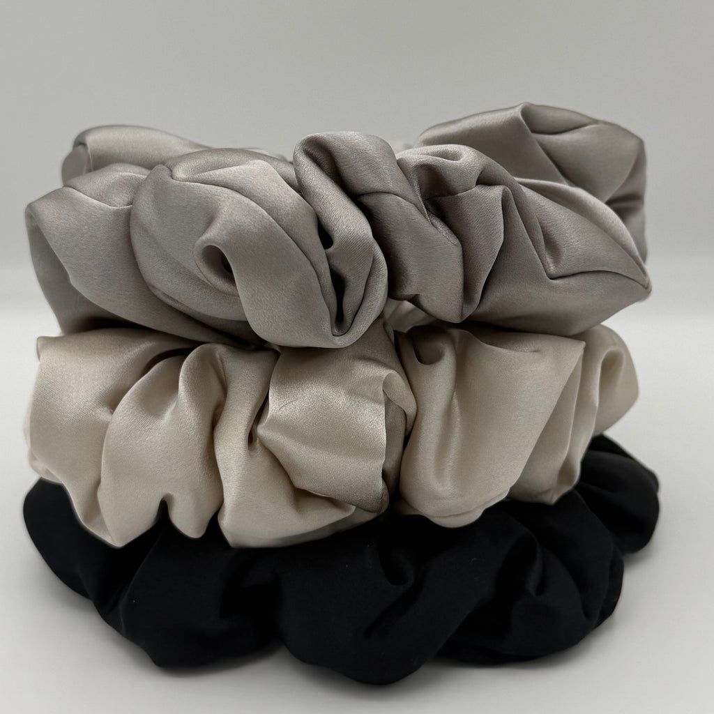 CVETÉ Silk Scrunchies