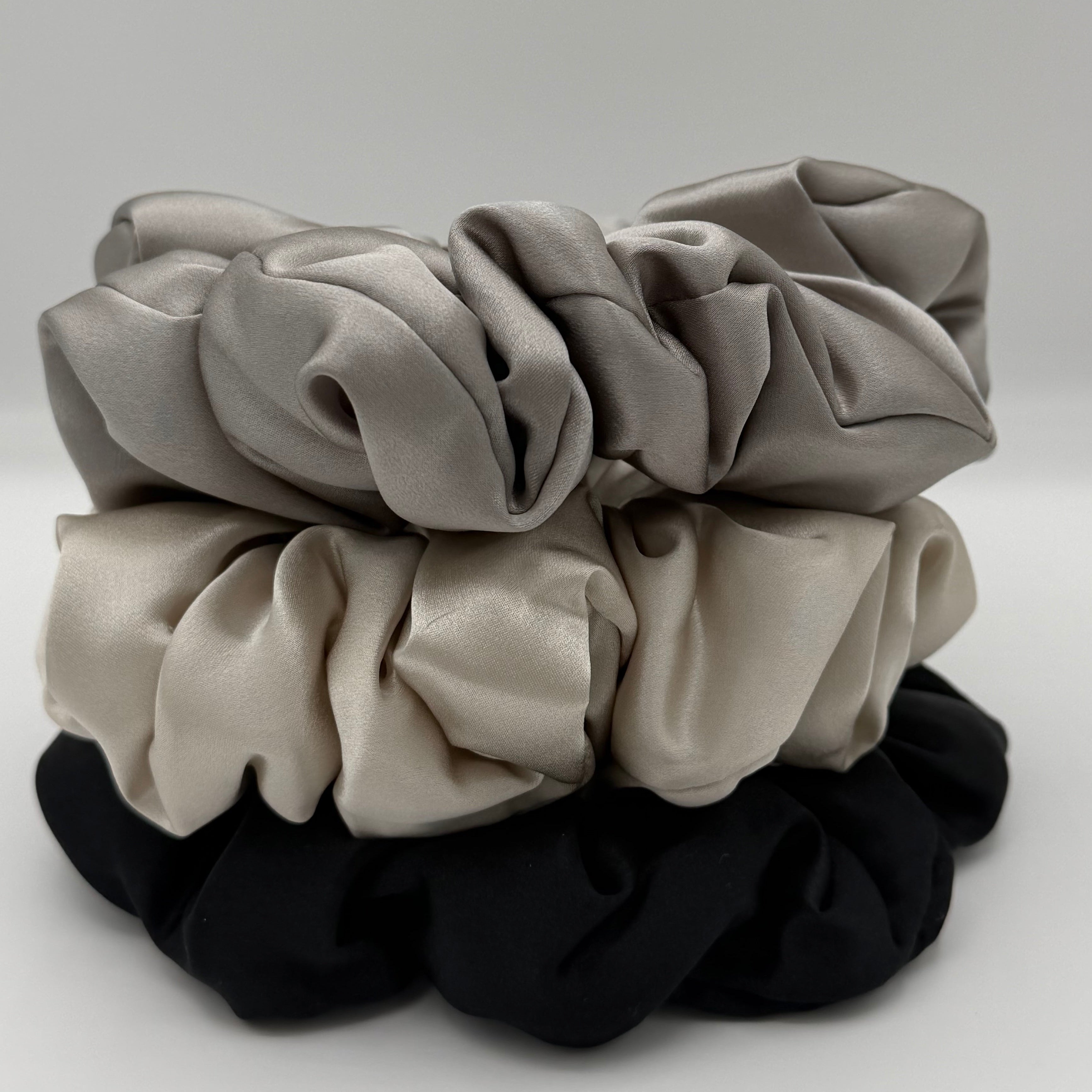 CVETÉ Silk Scrunchies